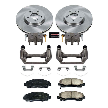 PowerStop Power Stop 12-14 Honda Ridgeline Front Autospecialty Brake Kit w/Calipers KCOE5939