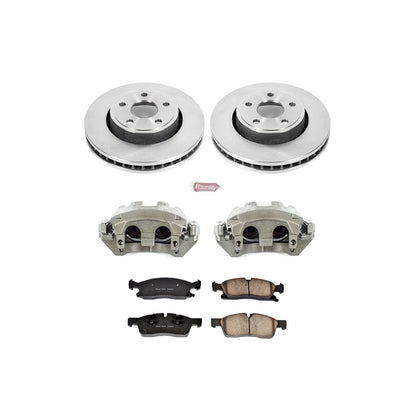 PowerStop Power Stop 11-19 Dodge Durango Front Autospecialty Brake Kit w/Calipers KCOE5951