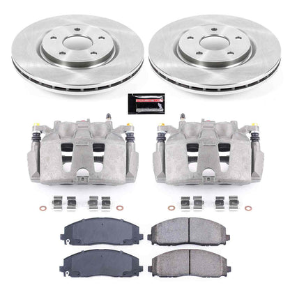 PowerStop Power Stop 12-18 Dodge Journey Front Autospecialty Brake Kit w/Calipers KCOE5959A