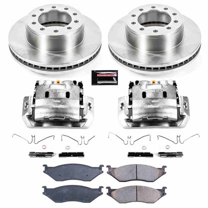 PowerStop Power Stop 05-16 Ford F-450 Super Duty Autospecialty Kit w/ Calipers - Front and Rear KCOE5965