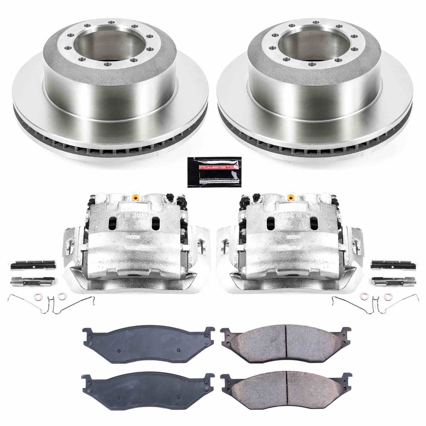 PowerStop Power Stop 05-16 Ford F-450 Super Duty Rear Autospecialty Brake Kit w/Calipers KCOE5966