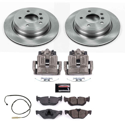 PowerStop Power Stop 11-13 BMW 328i Rear Autospecialty Brake Kit w/Calipers KCOE5980