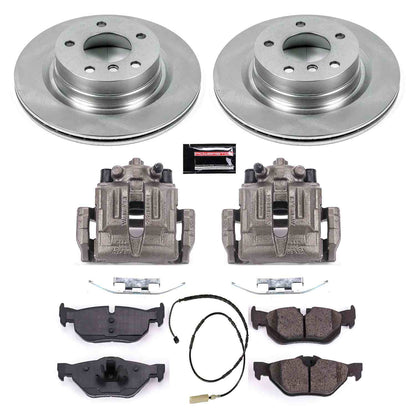 PowerStop Power Stop 11-13 BMW 328i Rear Autospecialty Brake Kit w/Calipers KCOE5981