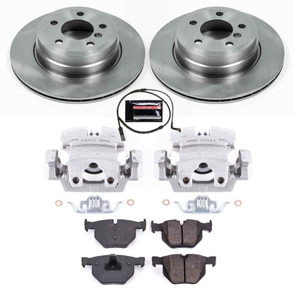 PowerStop Power Stop 07-15 BMW X5 Rear Autospecialty Brake Kit w/Calipers KCOE5984