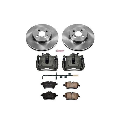 PowerStop Power Stop 07-10 Mini Cooper Front Autospecialty Brake Kit w/Calipers KCOE6068