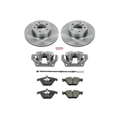 PowerStop Power Stop 11-12 BMW 328i xDrive Front Autospecialty Brake Kit w/Calipers KCOE6073