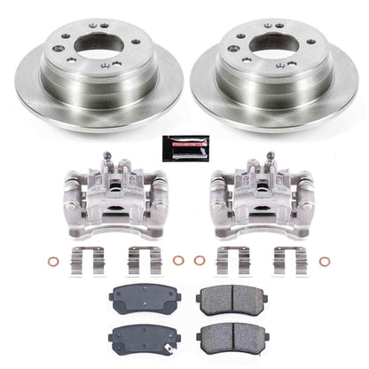 PowerStop Power Stop 10-15 Hyundai Tucson Rear Autospecialty Brake Kit w/Calipers KCOE6093A