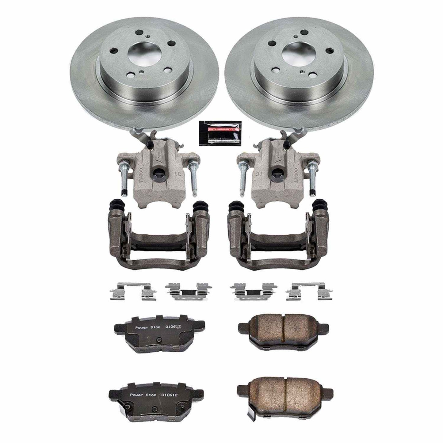 PowerStop Power Stop 11-16 Scion tC Rear Autospecialty Brake Kit w/Calipers KCOE6097