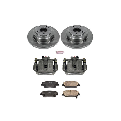PowerStop Power Stop 10-16 Hyundai Genesis Coupe Rear Autospecialty Brake Kit w/Calipers KCOE6168