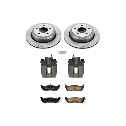 PowerStop Power Stop 10-11 Ford Ranger Rear Autospecialty Brake Kit w/Calipers KCOE6181