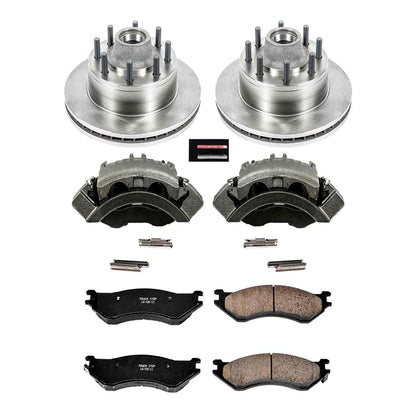 PowerStop Power Stop 00-04 Ford F-150 Front Autospecialty Brake Kit w/Calipers KCOE6247