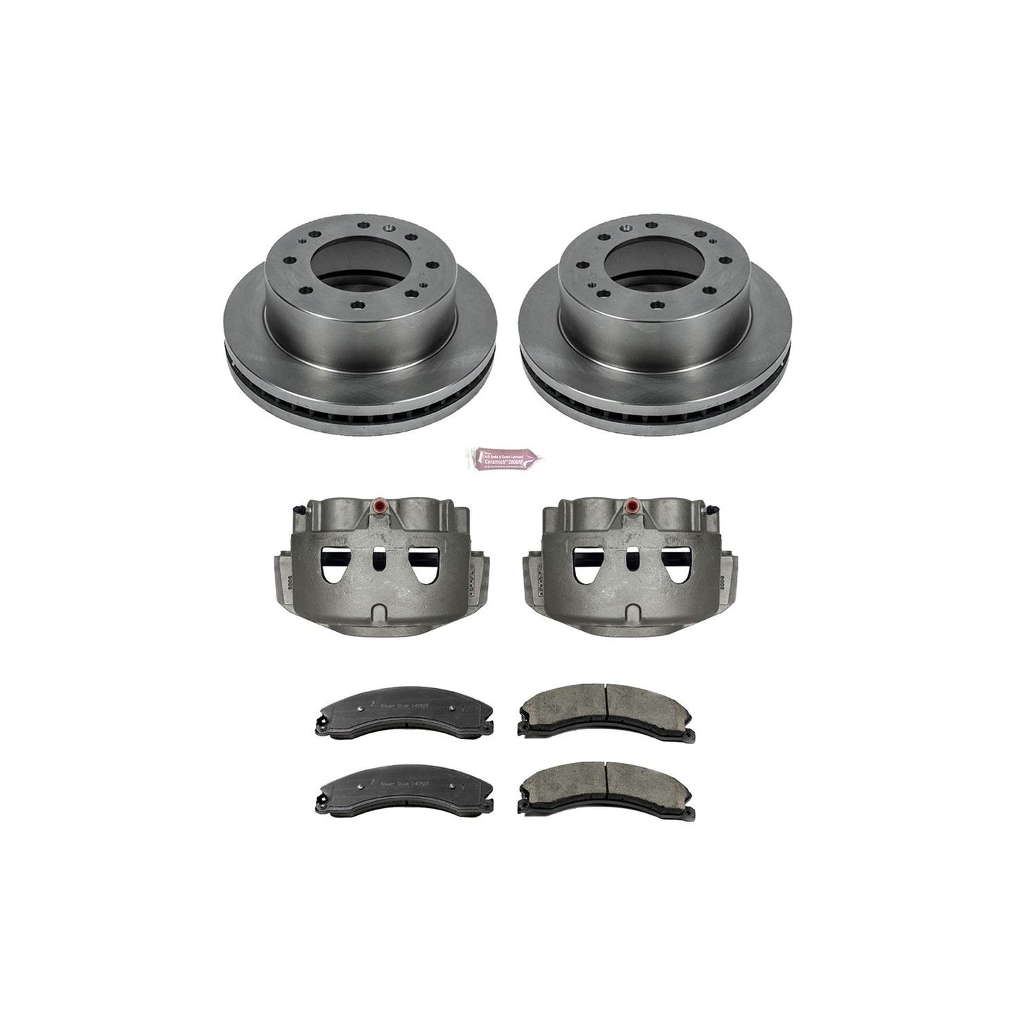 PowerStop Power Stop 12-19 Chevrolet Silverado 2500 HD Front Autospecialty Brake Kit w/Calipers KCOE6258