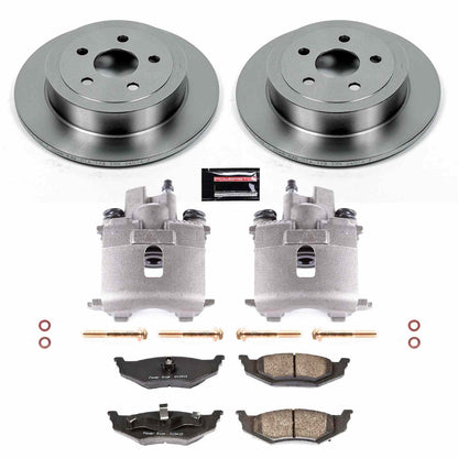 PowerStop Power Stop 00-05 Dodge Neon Rear Autospecialty Brake Kit w/Calipers KCOE6266C
