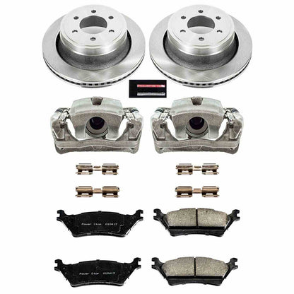 PowerStop Power Stop 12-18 Ford F-150 Rear Autospecialty Brake Kit w/Calipers KCOE6271