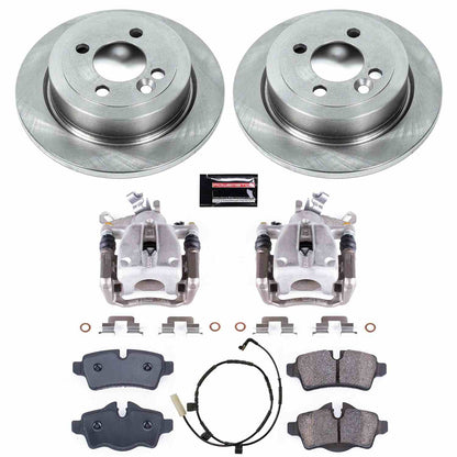 PowerStop Power Stop 07-10 Mini Cooper Rear Autospecialty Brake Kit w/Calipers KCOE6281