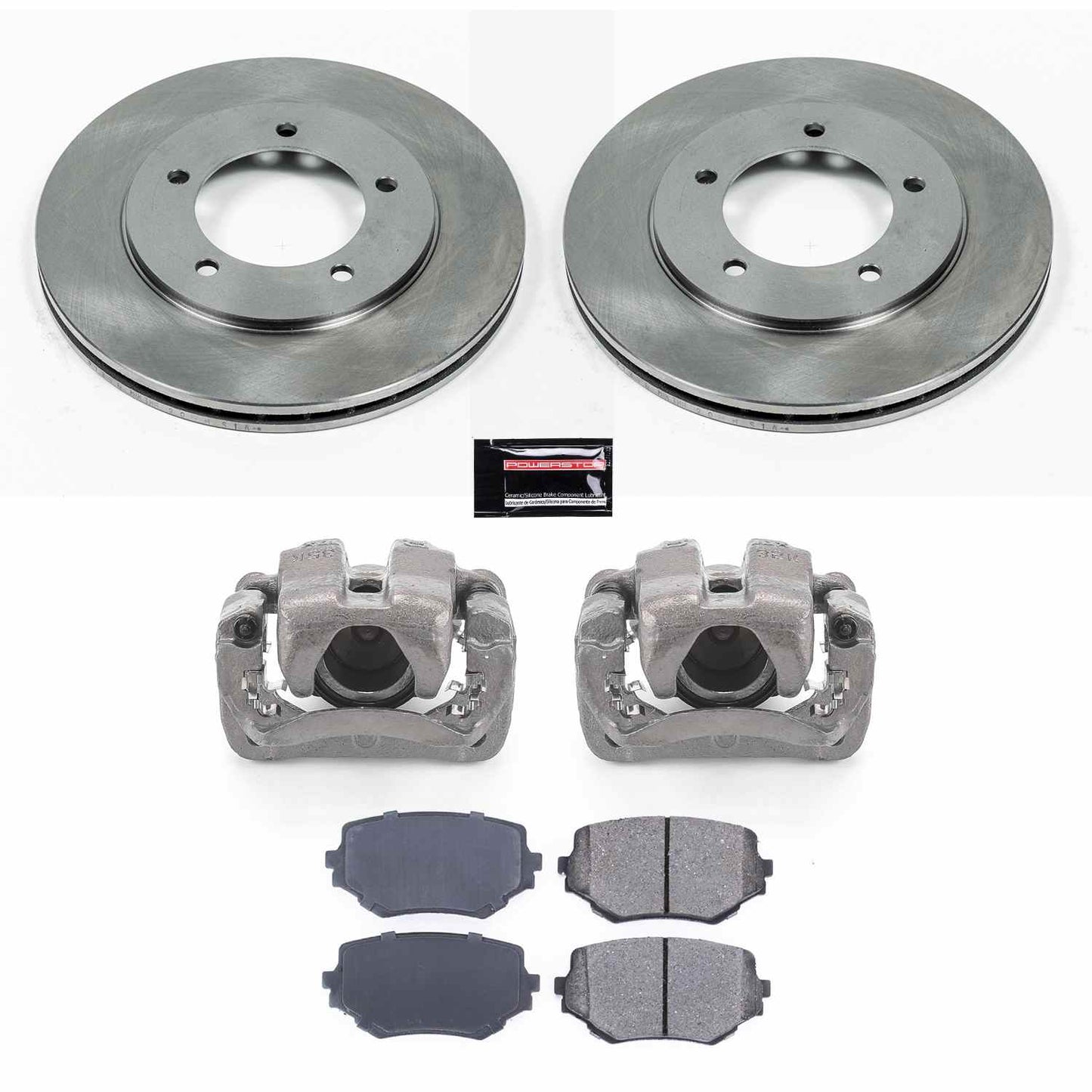 PowerStop Power Stop 1999 Suzuki Grand Vitara Front Autospecialty Brake Kit w/Calipers KCOE6308