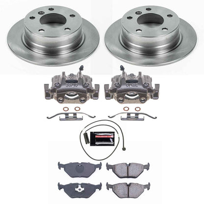PowerStop Power Stop 96-02 BMW Z3 Rear Autospecialty Brake Kit w/Calipers KCOE633
