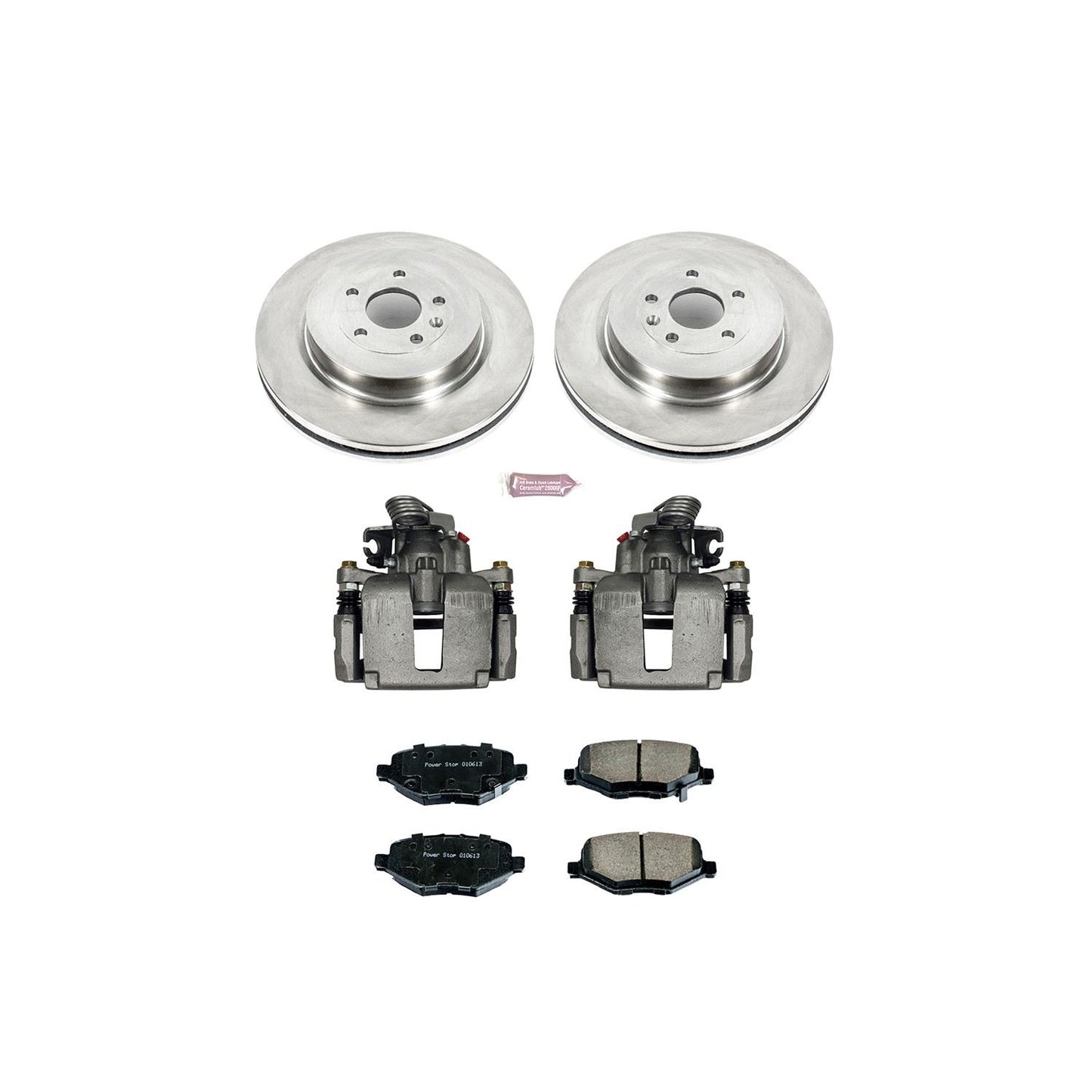 PowerStop Power Stop 13-19 Ford Explorer Rear Autospecialty Brake Kit w/Calipers KCOE6376