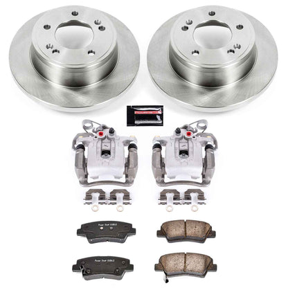 PowerStop Power Stop 11-19 Hyundai Elantra Rear Autospecialty Brake Kit w/Calipers KCOE6501