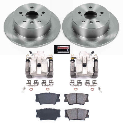 PowerStop Power Stop 13-18 Lexus ES300h Rear Autospecialty Brake Kit w/Calipers KCOE6520