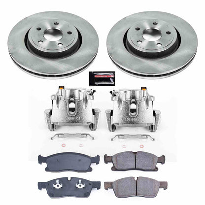 PowerStop Power Stop 13-16 Dodge Durango Front Autospecialty Brake Kit w/Calipers KCOE6536