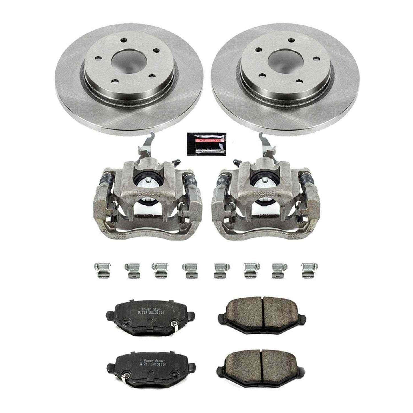 PowerStop Power Stop 2013 Dodge Journey Rear Autospecialty Brake Kit w/Calipers KCOE6544A
