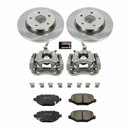PowerStop Power Stop 2013 Dodge Journey Rear Autospecialty Brake Kit w/Calipers KCOE6544A