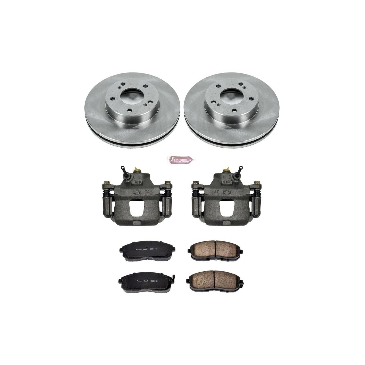 PowerStop Power Stop 96-99 Infiniti I30 Front Autospecialty Brake Kit w/Calipers KCOE660