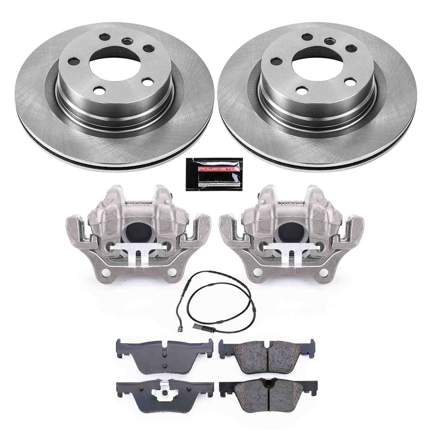 PowerStop Power Stop 14-16 BMW 228i Rear Autospecialty Brake Kit w/Calipers KCOE6656