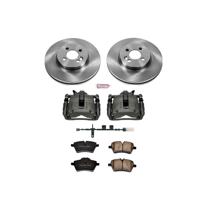 PowerStop Power Stop 11-16 Mini Cooper Front Autospecialty Brake Kit w/Calipers KCOE6741