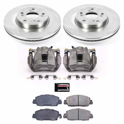 PowerStop Power Stop 2013 Honda Accord Front Autospecialty Brake Kit w/Calipers KCOE6777A