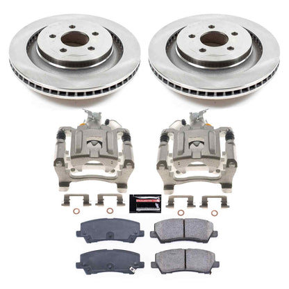 PowerStop Power Stop 19-15 Ford Mustang Rear Autospecialty Brake Kit w/Calipers KCOE6812