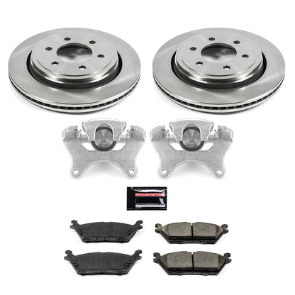 PowerStop Power Stop 15-17 Ford F-150 Rear Autospecialty Brake Kit w/Calipers KCOE6814