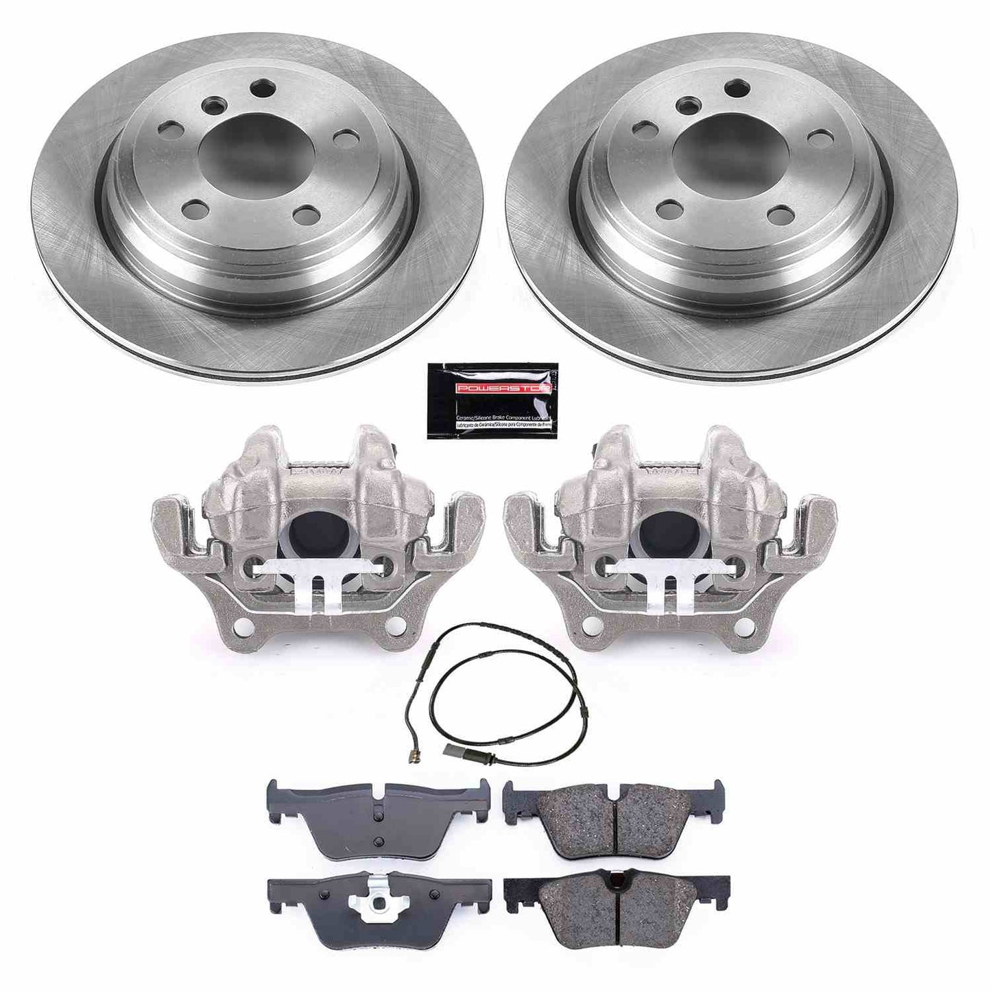 PowerStop Power Stop 13-18 BMW 320i xDrive Rear Autospecialty Brake Kit w/Calipers KCOE6852