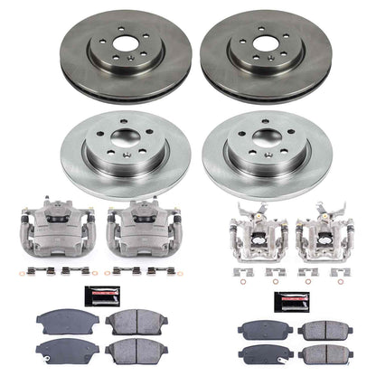 PowerStop Power Stop 15-16 Chevrolet Trax Autospecialty Kit w/ Calipers - Front and Rear KCOE6995