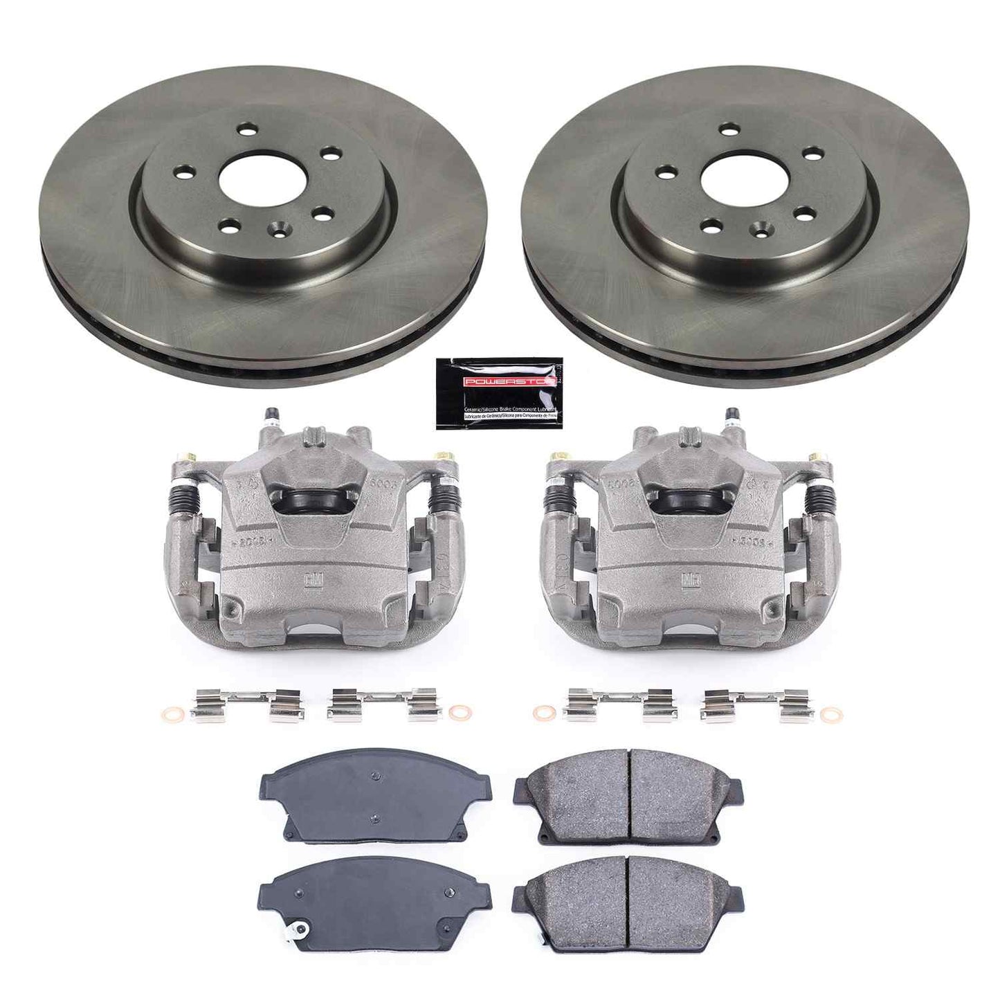 PowerStop Power Stop 15-16 Chevrolet Trax Front Autospecialty Brake Kit w/Calipers KCOE6996