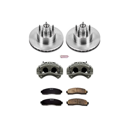 PowerStop Power Stop 10-11 Ford Ranger Front Autospecialty Brake Kit w/Calipers KCOE7004