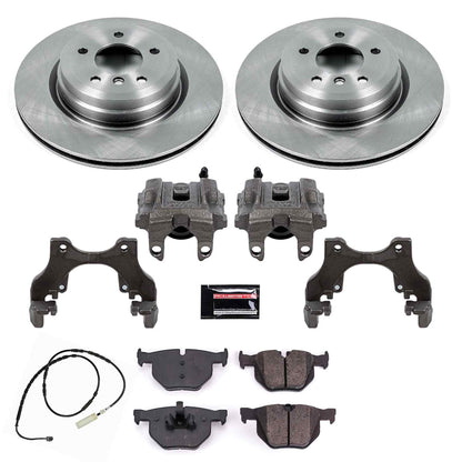 PowerStop Power Stop 13-15 BMW X1 Rear Autospecialty Brake Kit w/Calipers KCOE7009