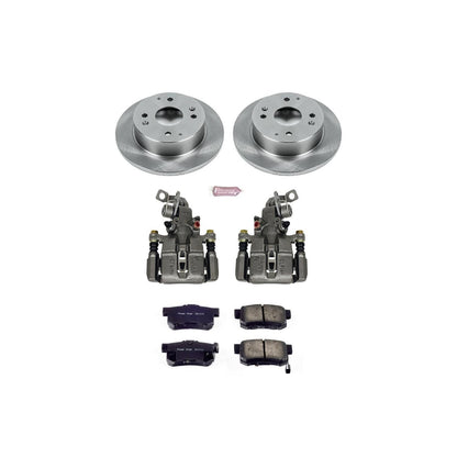 PowerStop Power Stop 91-97 Honda Accord Rear Autospecialty Brake Kit w/Calipers KCOE701B