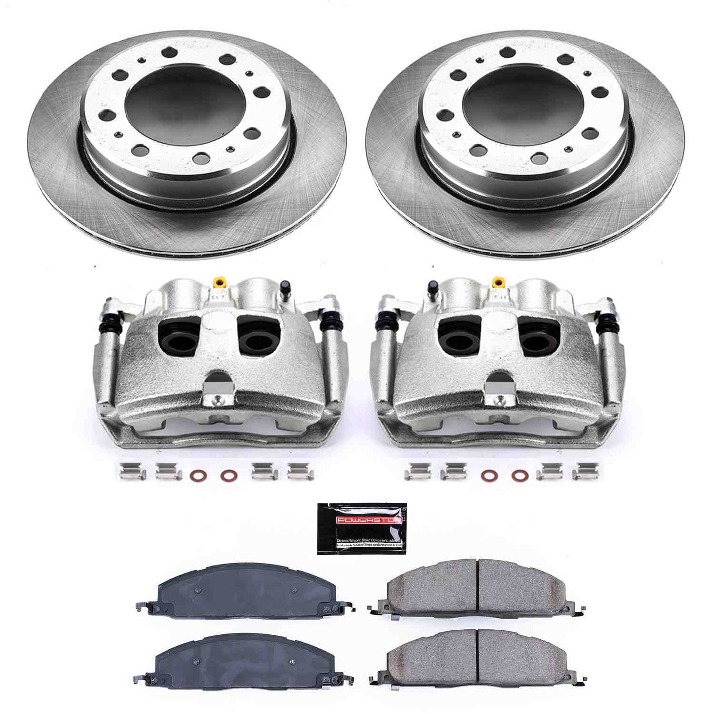 PowerStop Power Stop 13-18 Ram 3500 Rear Autospecialty Brake Kit w/Calipers KCOE7131