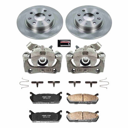 PowerStop Power Stop 90-93 Mazda Miata Rear Autospecialty Brake Kit w/Calipers KCOE719