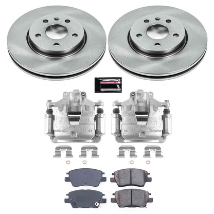 PowerStop Power Stop 17-19 Chevrolet Bolt EV Front Autospecialty Brake Kit w/Calipers KCOE7399