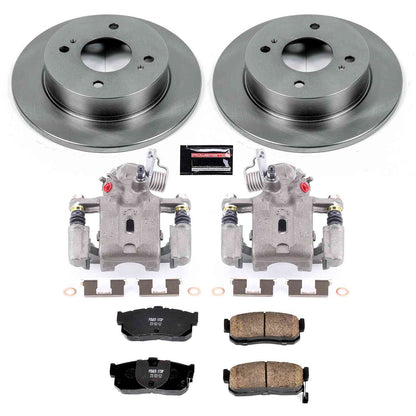 PowerStop Power Stop 91-96 Infiniti G20 Rear Autospecialty Brake Kit w/Calipers KCOE740