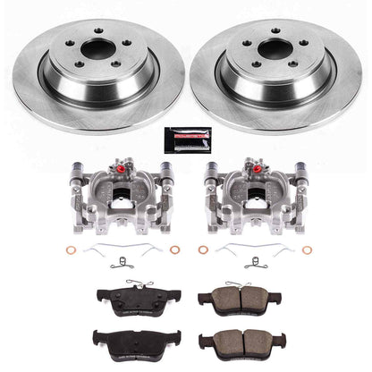 PowerStop Power Stop 17-18 Lincoln Continental Rear Autospecialty Brake Kit w/Calipers KCOE7417