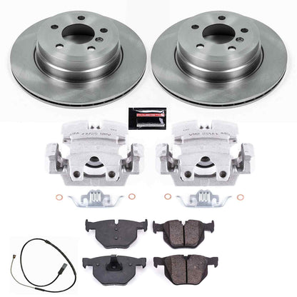 PowerStop Power Stop 16-18 BMW X5 Rear Autospecialty Brake Kit w/Calipers KCOE7429