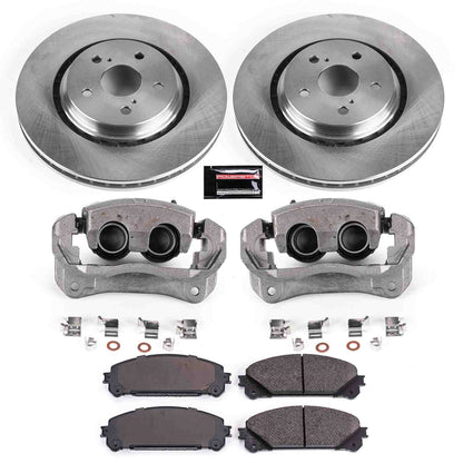 PowerStop Power Stop 16-18 Lexus RX350 Front Autospecialty Brake Kit w/Calipers KCOE7688A