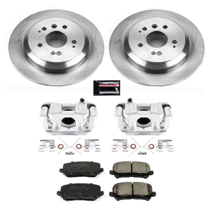 PowerStop Power Stop 16-19 Honda Pilot Rear Autospecialty Brake Kit w/Calipers KCOE7727