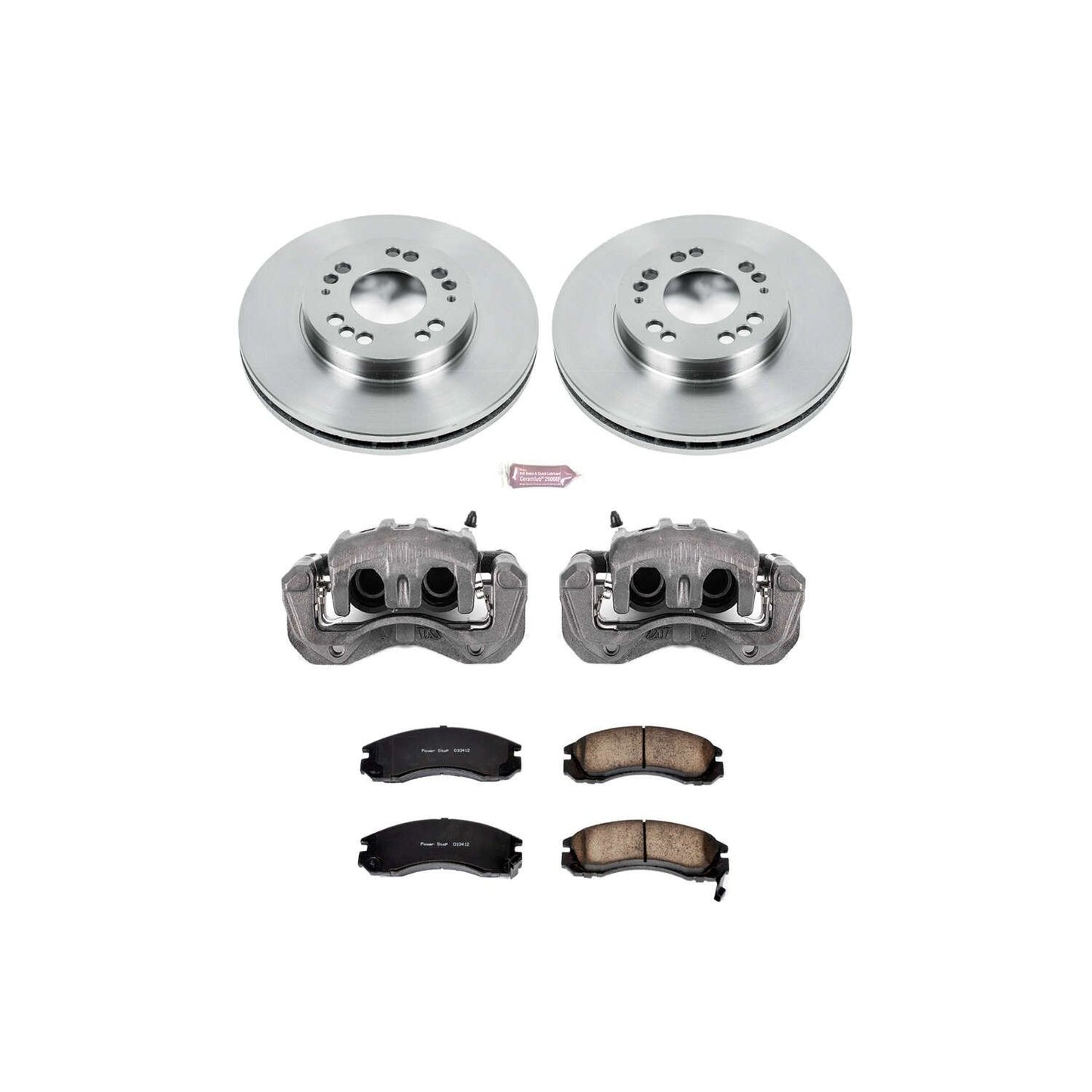 PowerStop Power Stop 94-97 Eagle Talon Front Autospecialty Brake Kit w/Calipers KCOE798A