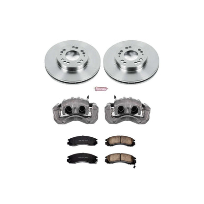 PowerStop Power Stop 94-97 Eagle Talon Front Autospecialty Brake Kit w/Calipers KCOE798A