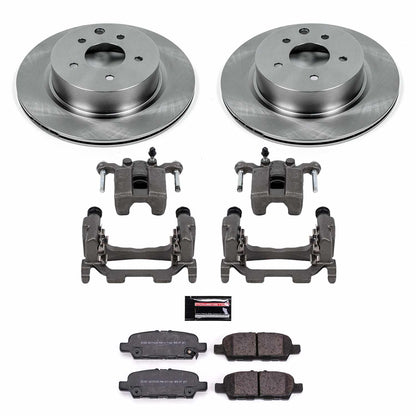 PowerStop Power Stop 18-19 Nissan 370Z Rear Autospecialty Brake Kit w/Calipers KCOE8062